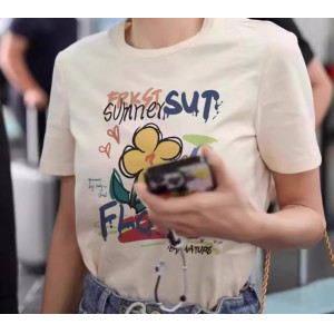 潮牌夏季2025新款正肩短袖T恤