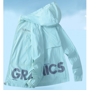 防晒衣男士夏季新款加肥加大码男装冰丝防晒外套