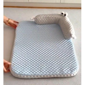 狗窝四季通用凉感靠垫沙发宠物窝泰迪可拆洗狗垫子猫窝深度睡眠窝