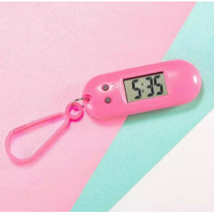 电子表学生迷你随身钥匙扣小挂表数字显示手表