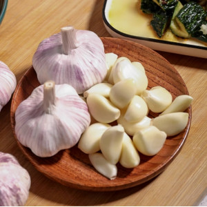 新干蒜大蒜头紫白皮干蒜食用调味